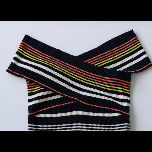 Zara Knit Over Shoulder Top. Size S Woman - Picture 4 of 6